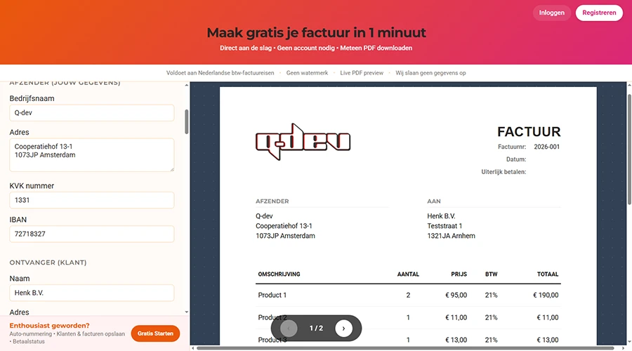 Factuur.software